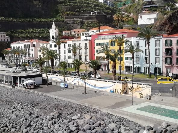 Unser Hotel in Ponta do Sol auf Madeira.