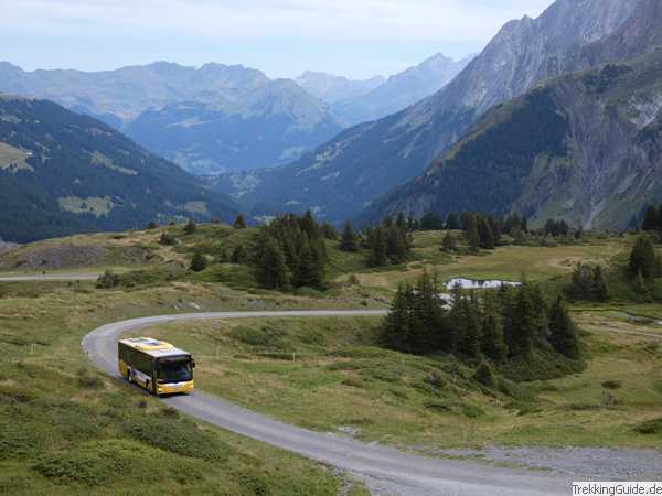 Immer zuverlässig: Der Schweizer Postbus