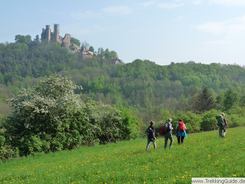 Burg Hanstein über der Werra