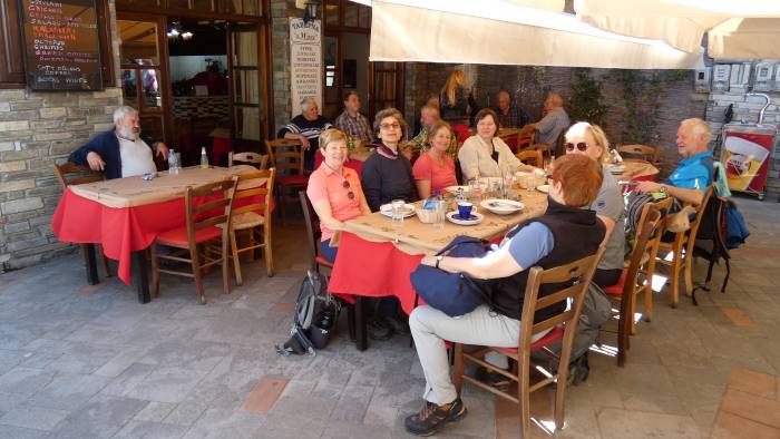 Mittagspause in Agios Nikolaos