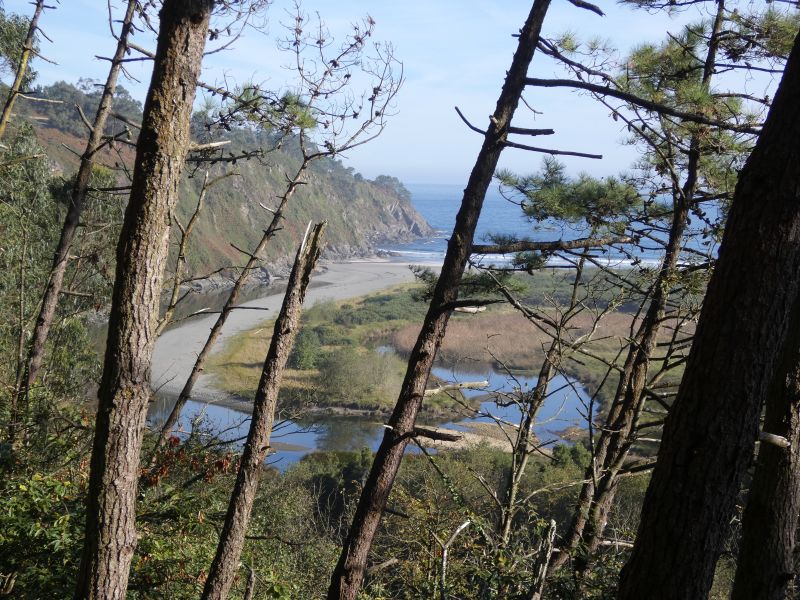 Playa Barayu zwischen Luarca und Puerto de Vega