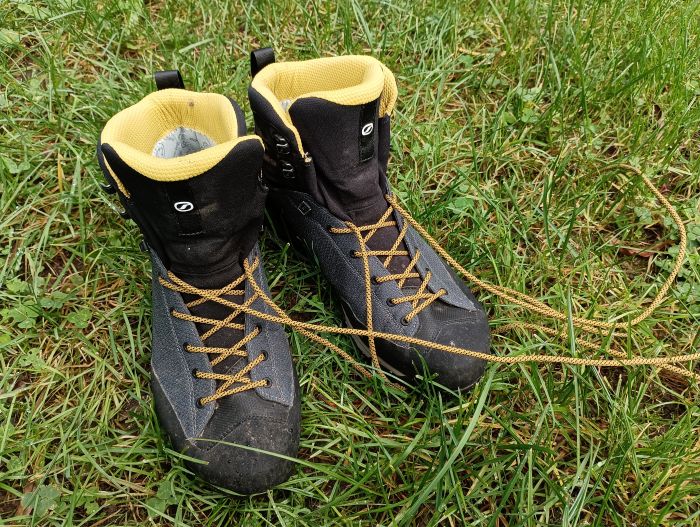 Mescalito TRK Planet GTX: Kein Raumschiff, sondern ein Scarpa Trekking-Stiefel