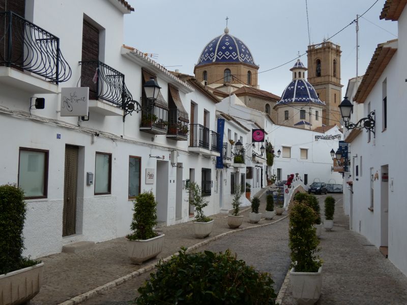 Die Altstadt von Altea