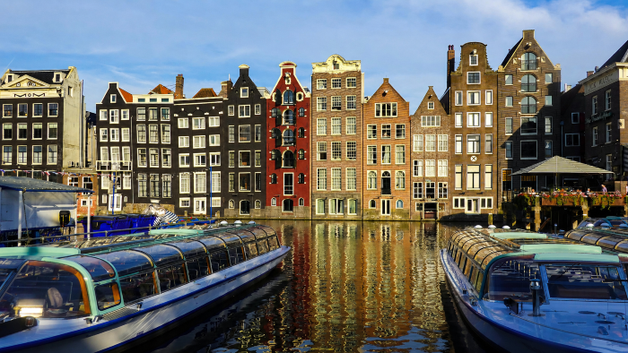 Städtereise: Grachtenfahrt Amsterdam