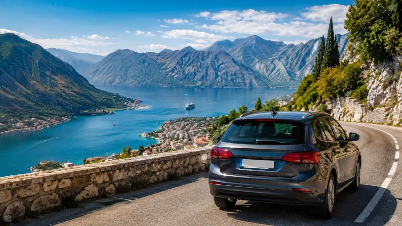 Montenegro erkunden im Mietwagen