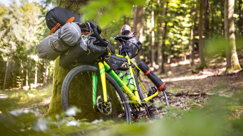 Nicht alle Fahrräder eignen sich gut für Radtouren - oft wegen dem Gepäck.