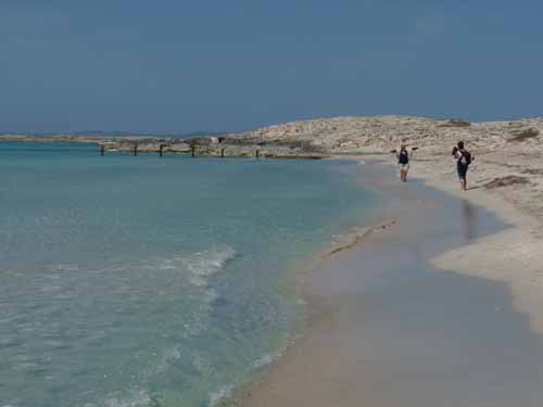 Strandwandern auf Formentera